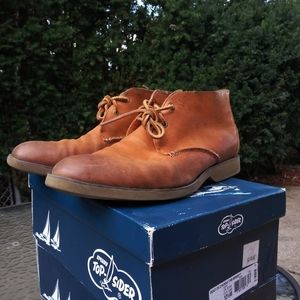 Sperry Ox Chukka Tan Brnsh